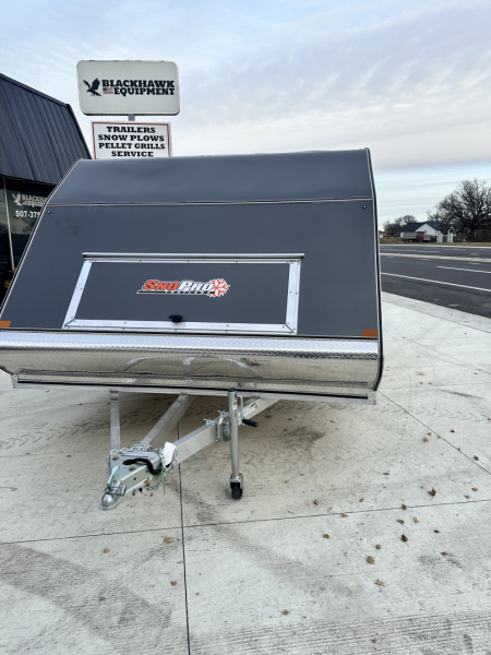 New 2026 SnoPro 101X12 (8.5x12) Enclosed Snowmobile Trailer
