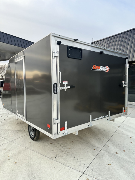 New 2026 SnoPro 101X12 (8.5x12) Enclosed Snowmobile Trailer