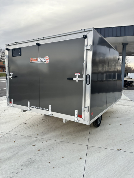 New 2026 SnoPro 101X12 (8.5x12) Enclosed Snowmobile Trailer