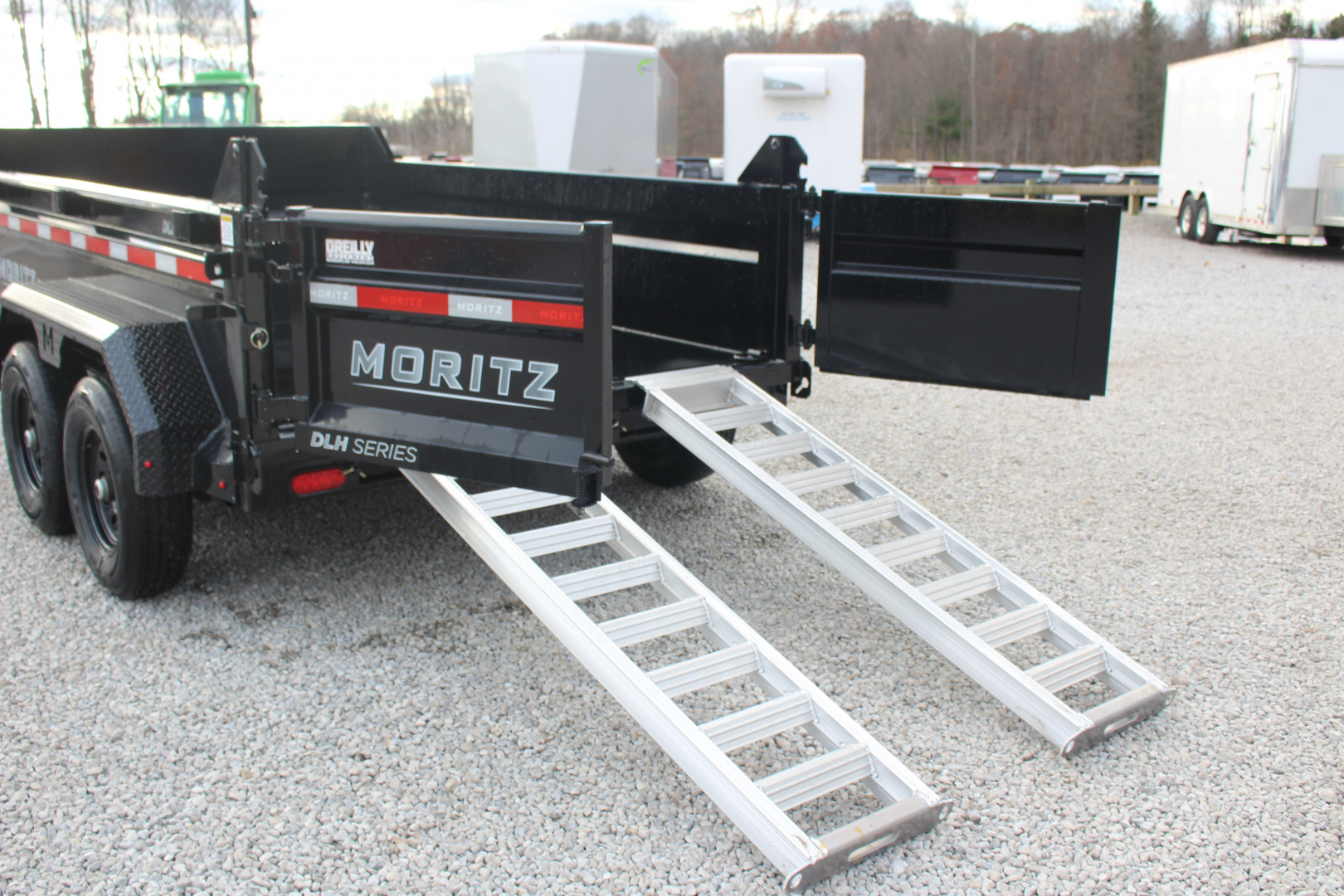 New 2026 Moritz 6' 2" x 10' Heavy Commercial DLH Series Dump Trailer - 9950# GVW