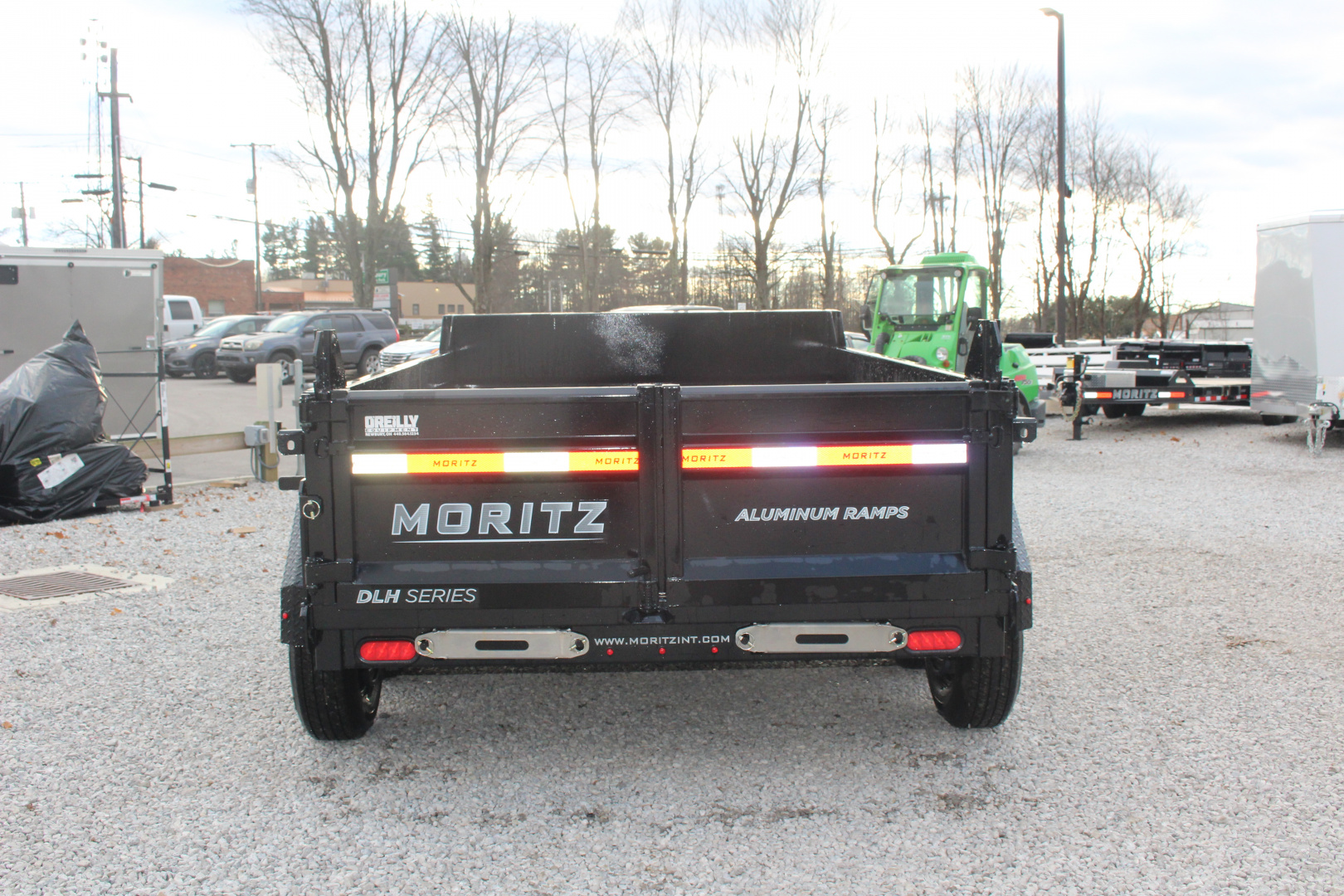 New 2026 Moritz 6' 2" x 10' Heavy Commercial DLH Series Dump Trailer - 9950# GVW