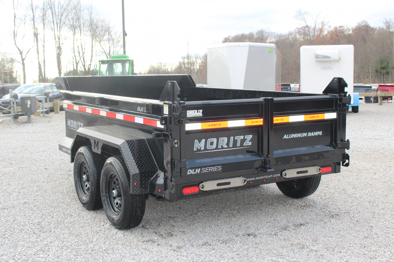 New 2026 Moritz 6' 2" x 10' Heavy Commercial DLH Series Dump Trailer - 9950# GVW