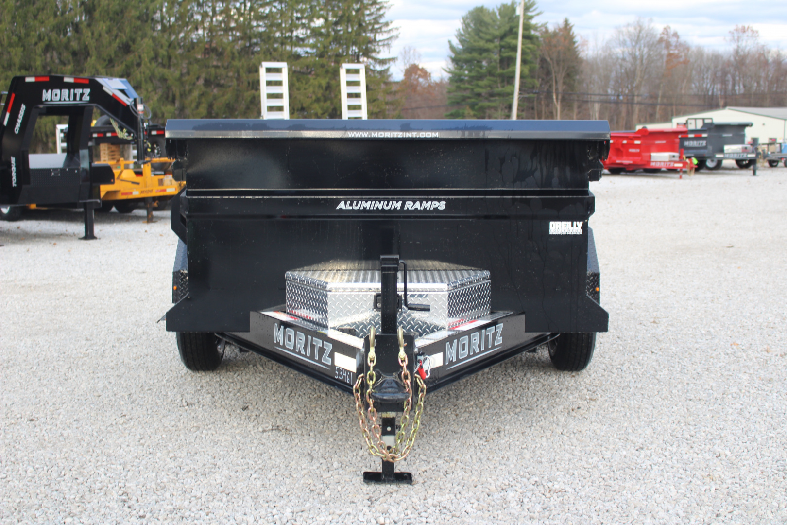 New 2026 Moritz 6' 2" x 10' Heavy Commercial DLH Series Dump Trailer - 9950# GVW