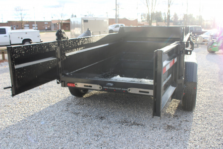 New 2026 Moritz 6' 2" x 10' Heavy Commercial DLH Series Dump Trailer - 9950# GVW