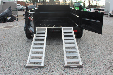 New 2026 Moritz 6' 2" x 10' Heavy Commercial DLH Series Dump Trailer - 9950# GVW