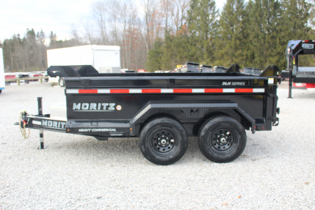 New 2026 Moritz 6' 2" x 10' Heavy Commercial DLH Series Dump Trailer - 9950# GVW