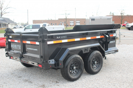 New 2026 Moritz 6' 2" x 10' Heavy Commercial DLH Series Dump Trailer - 9950# GVW