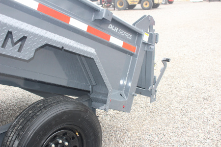 New 2026 Moritz 6' 10" x 12' Heavy Commercial DLH Series Dump Trailer - 14000# GVW