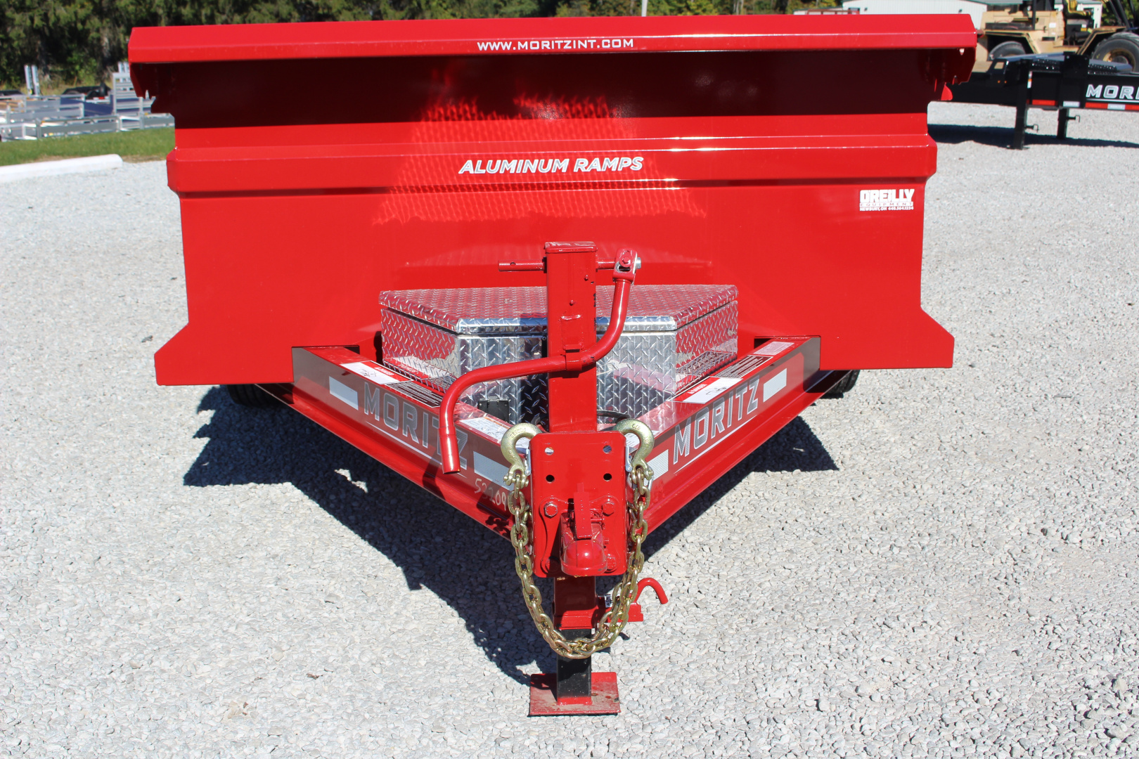 New 2026 Moritz 6' 10" x 12' Heavy Commercial DLH Series Dump Trailer - 14000# GVW