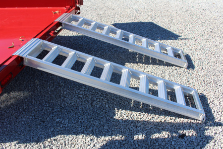 New 2026 Moritz 6' 10" x 12' Heavy Commercial DLH Series Dump Trailer - 14000# GVW