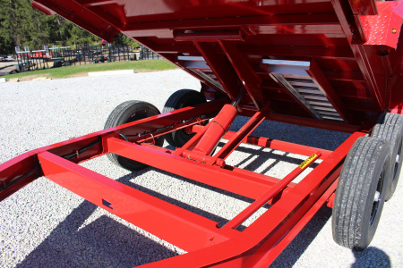 New 2026 Moritz 6' 10" x 12' Heavy Commercial DLH Series Dump Trailer - 14000# GVW