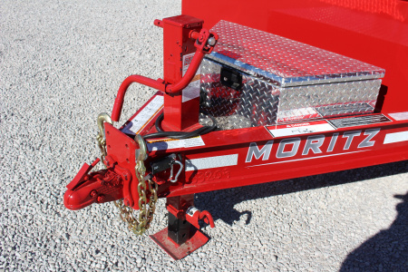 New 2026 Moritz 6' 10" x 12' Heavy Commercial DLH Series Dump Trailer - 14000# GVW