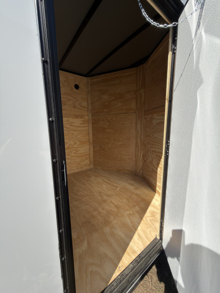 New 2026 Cargo United 7x14TA 7' Tall .080 PolyCor Blackout Package Rear Wing Spoiler Cargo / Enclosed Trailer