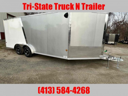 New NEW Stealth 7.5 x18 Snowmobile Trailer