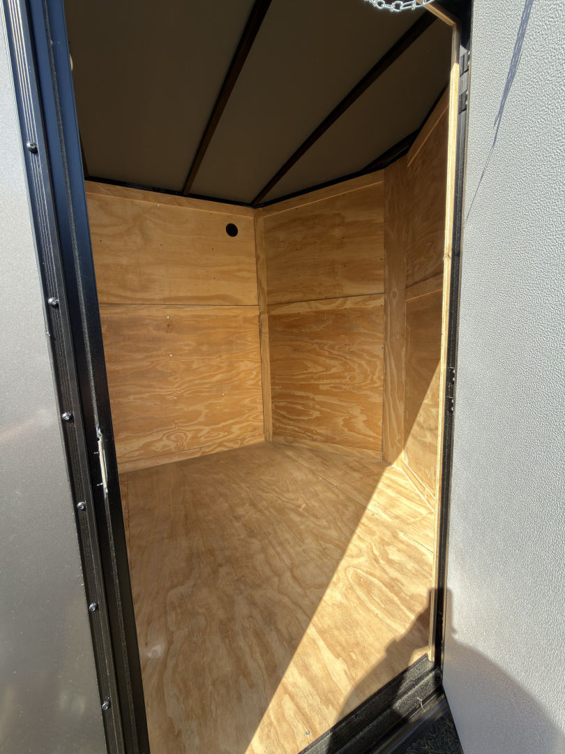 New 2026 Cargo United 7x14TA 7' Tall .080 PolyCor Blackout Package Rear Wing Spoiler Cargo / Enclosed Trailer