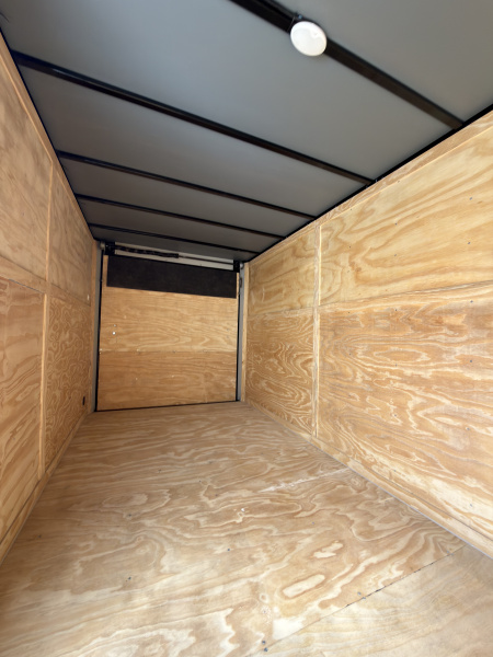 New 2026 Cargo United 7x14TA 7' Tall .080 PolyCor Blackout Package Rear Wing Spoiler Cargo / Enclosed Trailer