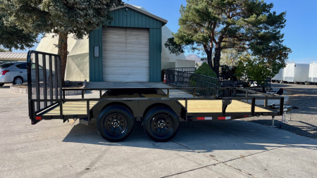 New 2026 Delco Tandem Axle Utility/7,000 GVWR/83 X16'