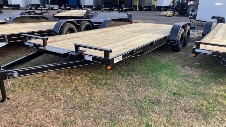 New 2026 P & T Trailers 20' wood deck Car Hauler