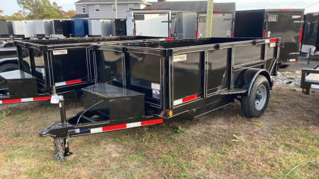 New 2026 P & T Trailers 5x10 Dump Trailer