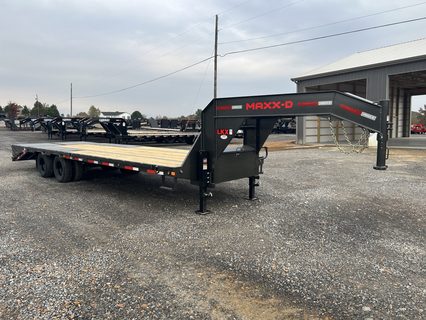 New 2026 MAXX-D 102"X28' 25.9K Gooseneck Flatbed Trailer