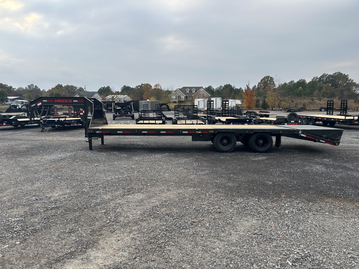 New 2026 MAXX-D 102"X28' 25.9K Gooseneck Flatbed Trailer
