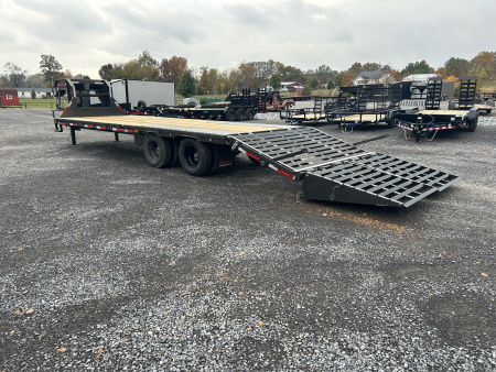 New 2026 MAXX-D 102"X28' 25.9K Gooseneck Flatbed Trailer