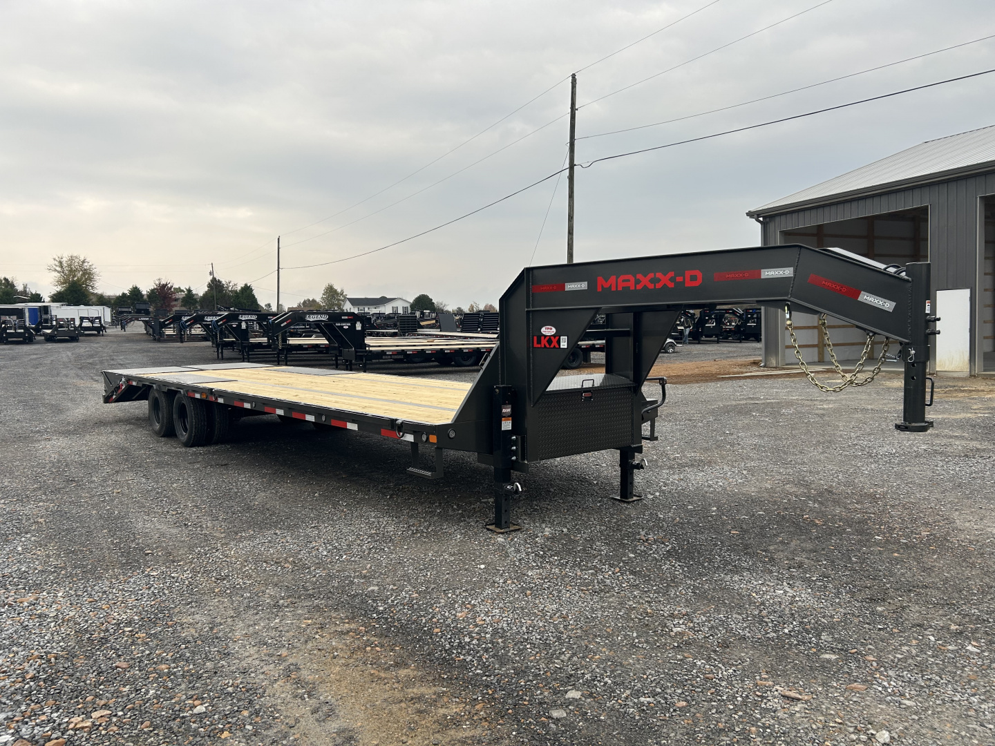 New 2026 MAXX-D 102"X32' 25.9K Gooseneck Flatbed Trailer