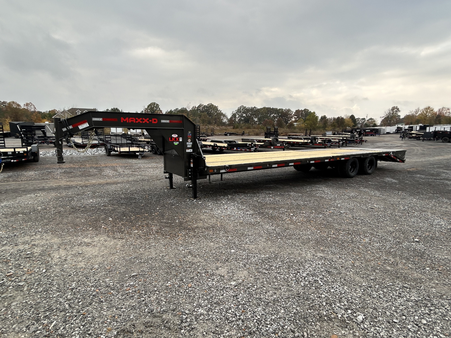 New 2026 MAXX-D 102"X32' 25.9K Gooseneck Flatbed Trailer