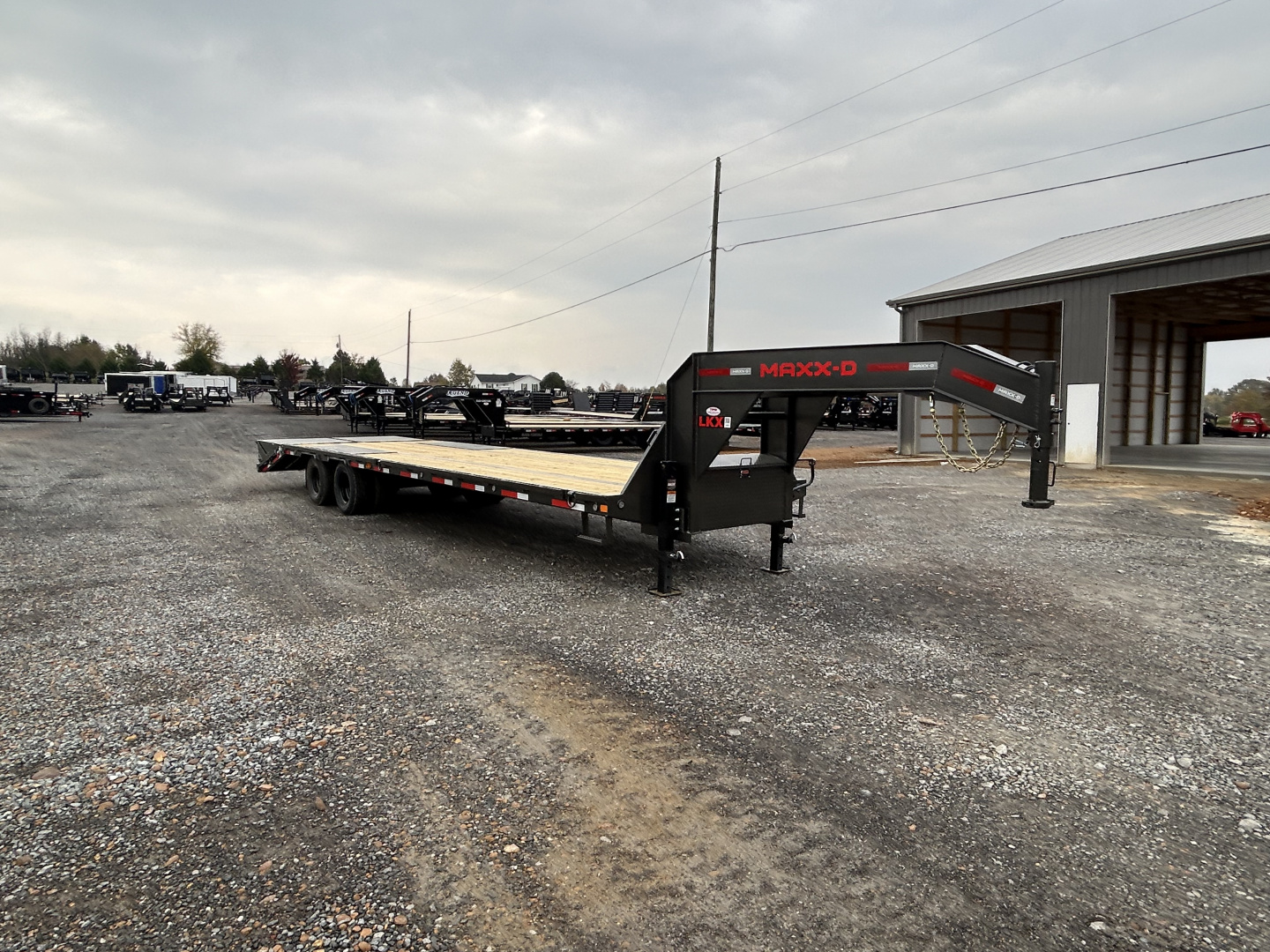 New 2026 MAXX-D 102"X32' 25.9K Gooseneck Flatbed Trailer