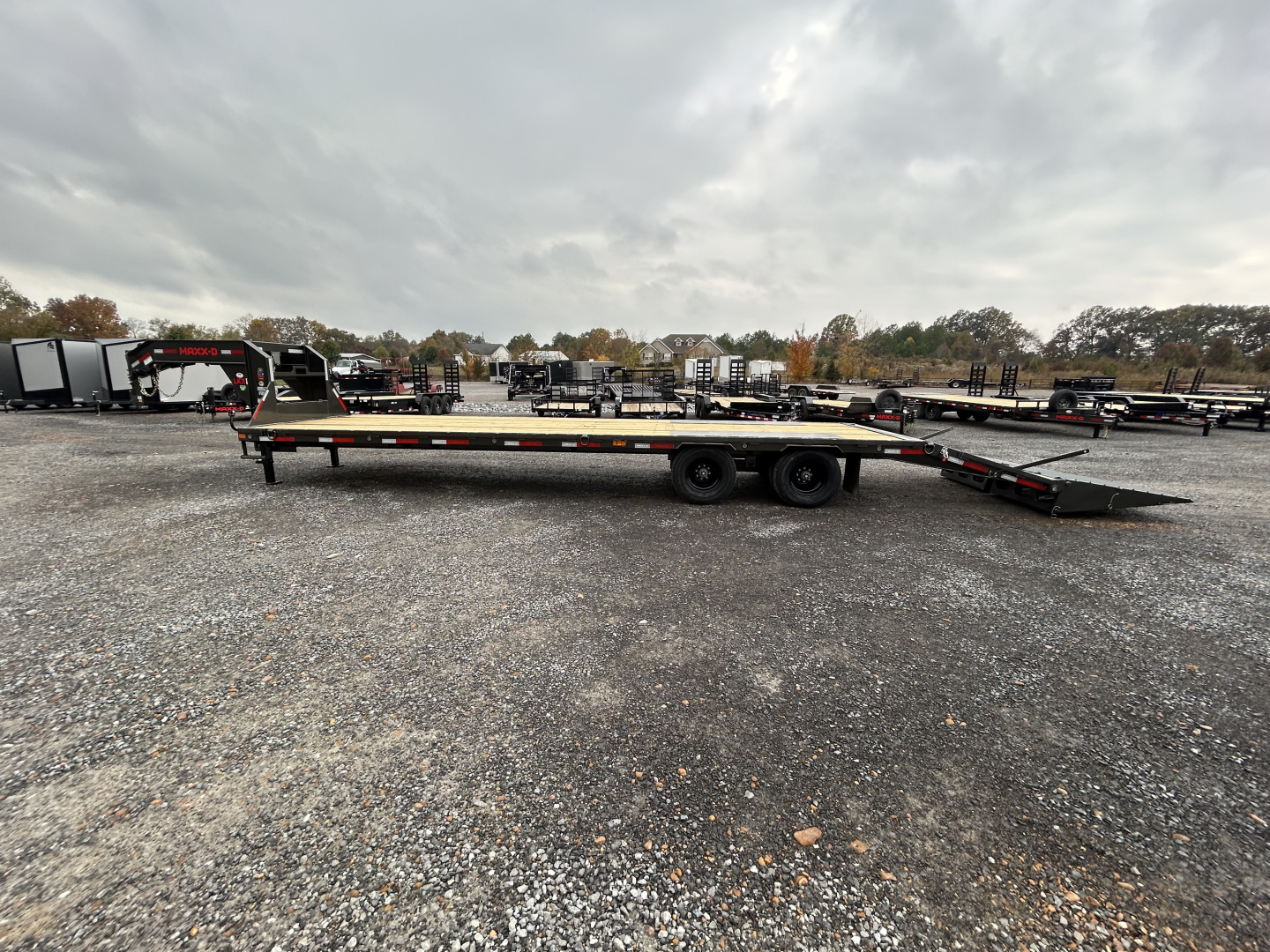 New 2026 MAXX-D 102"X32' 25.9K Gooseneck Flatbed Trailer