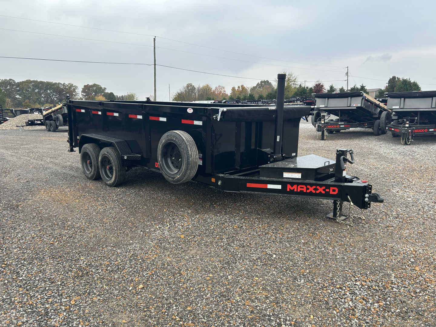 New 2026 MAXXD Dump Trailer | 83" x 16' | 17.5K GVWR