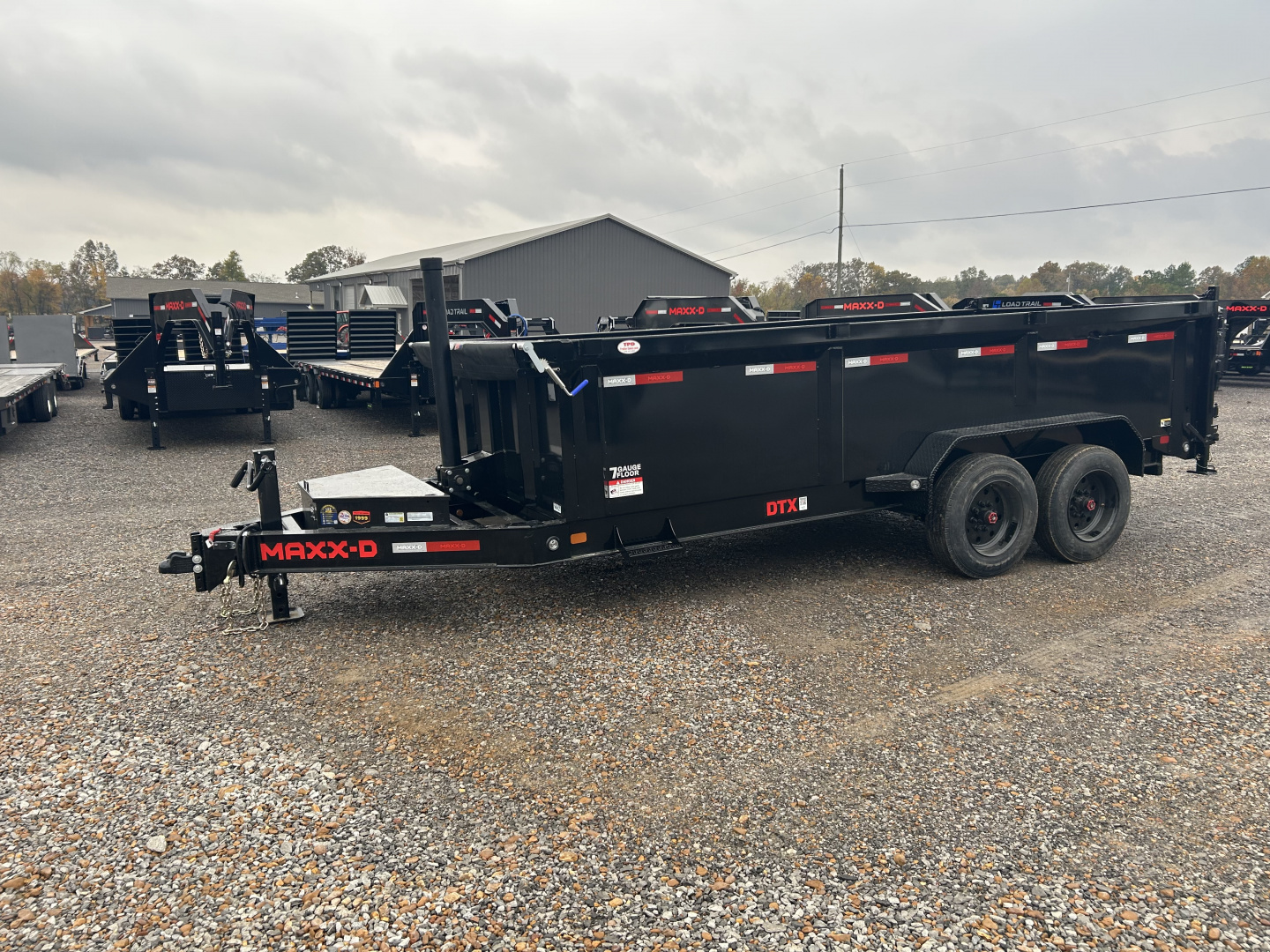 New 2026 MAXXD Dump Trailer | 83" x 16' | 17.5K GVWR