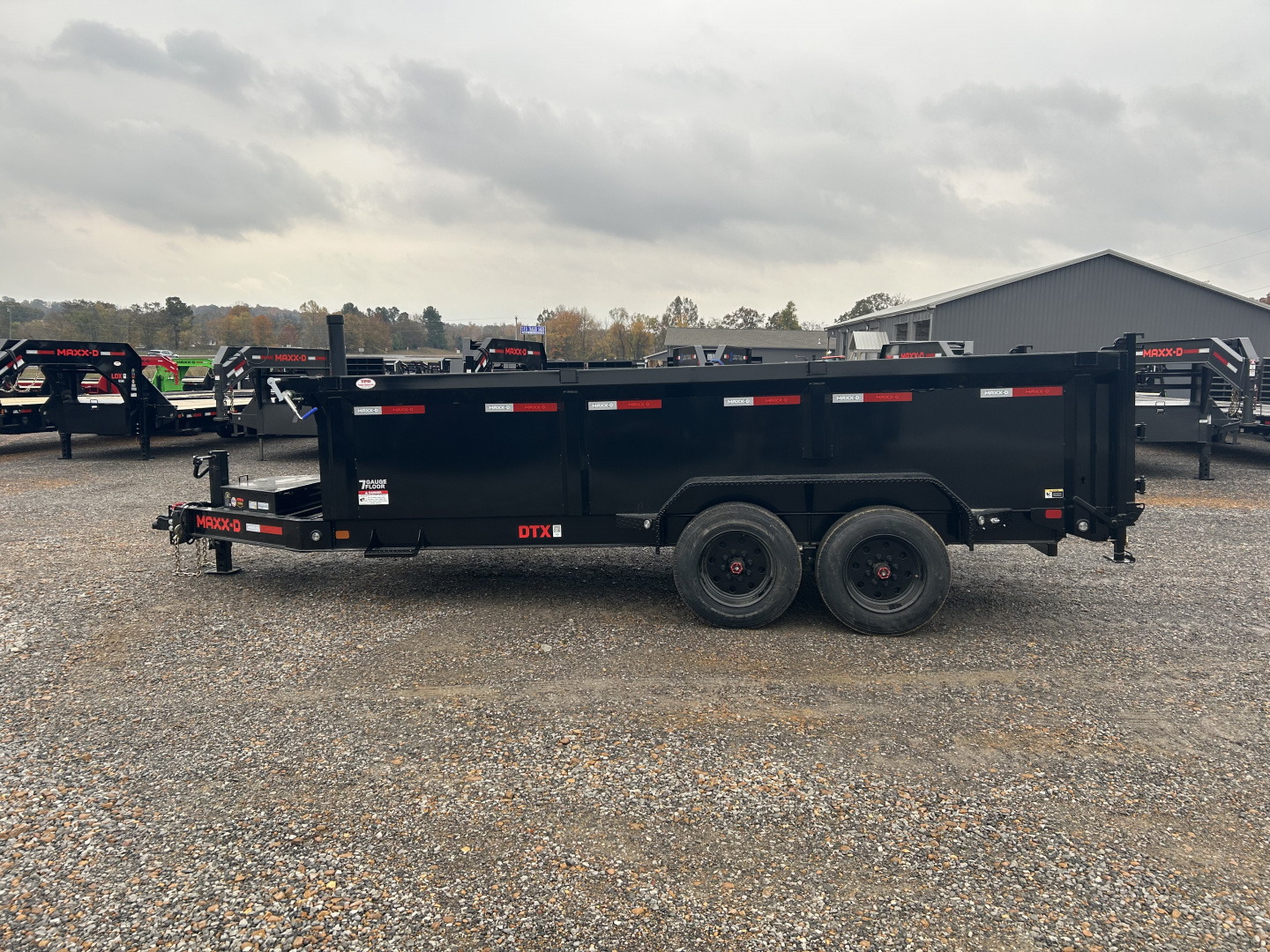 New 2026 MAXXD Dump Trailer | 83" x 16' | 17.5K GVWR