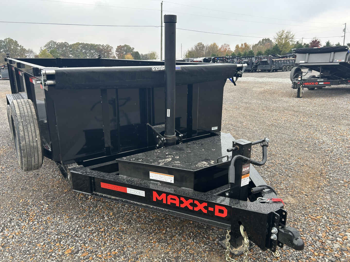 New 2026 MAXXD Dump Trailer | 83" x 16' | 17.5K GVWR