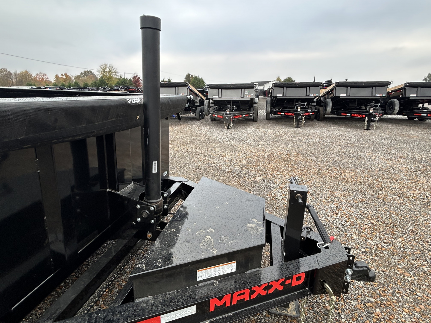New 2026 MAXXD Dump Trailer | 83" x 16' | 17.5K GVWR