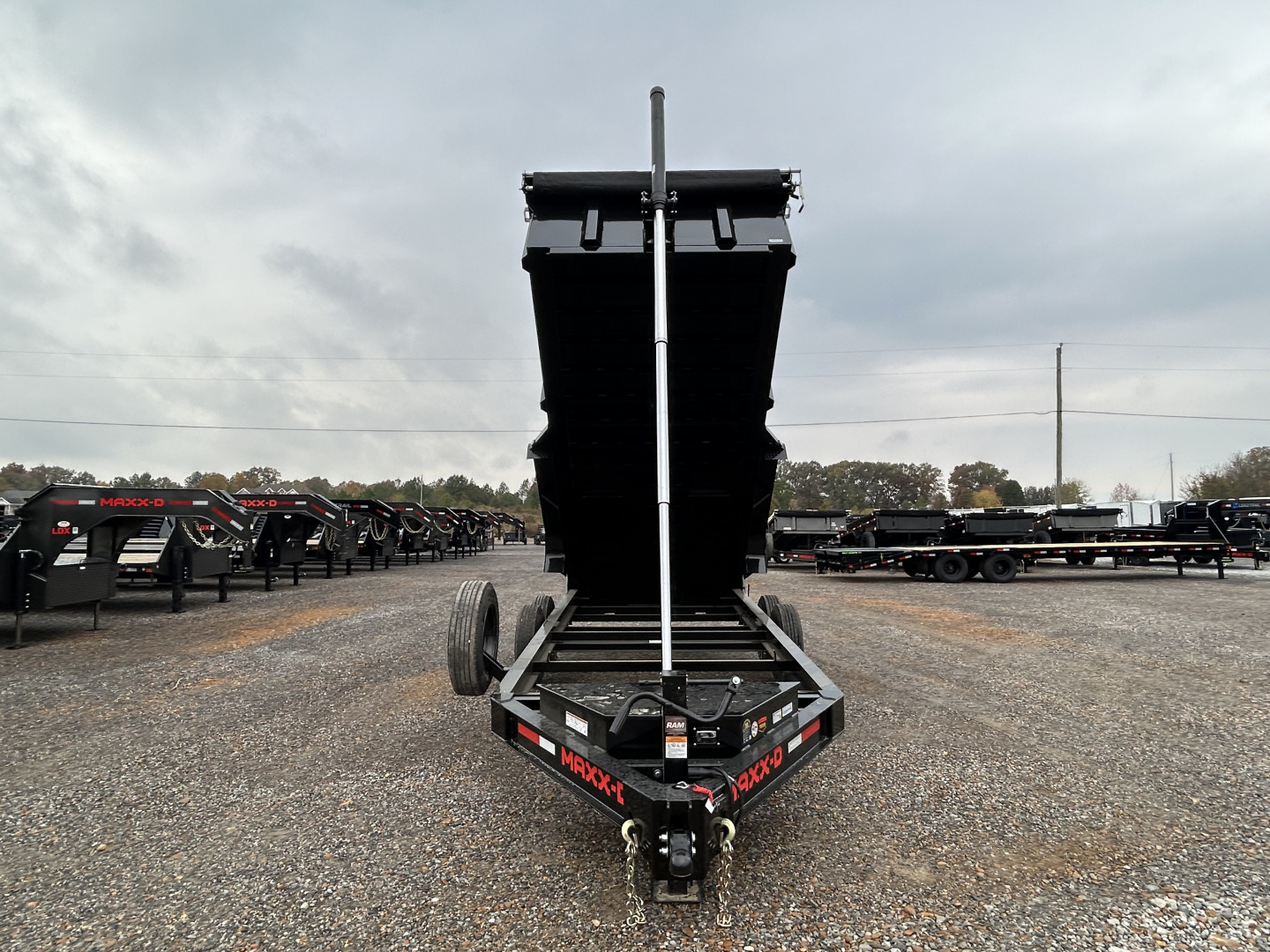 New 2026 MAXXD Dump Trailer | 83" x 16' | 17.5K GVWR