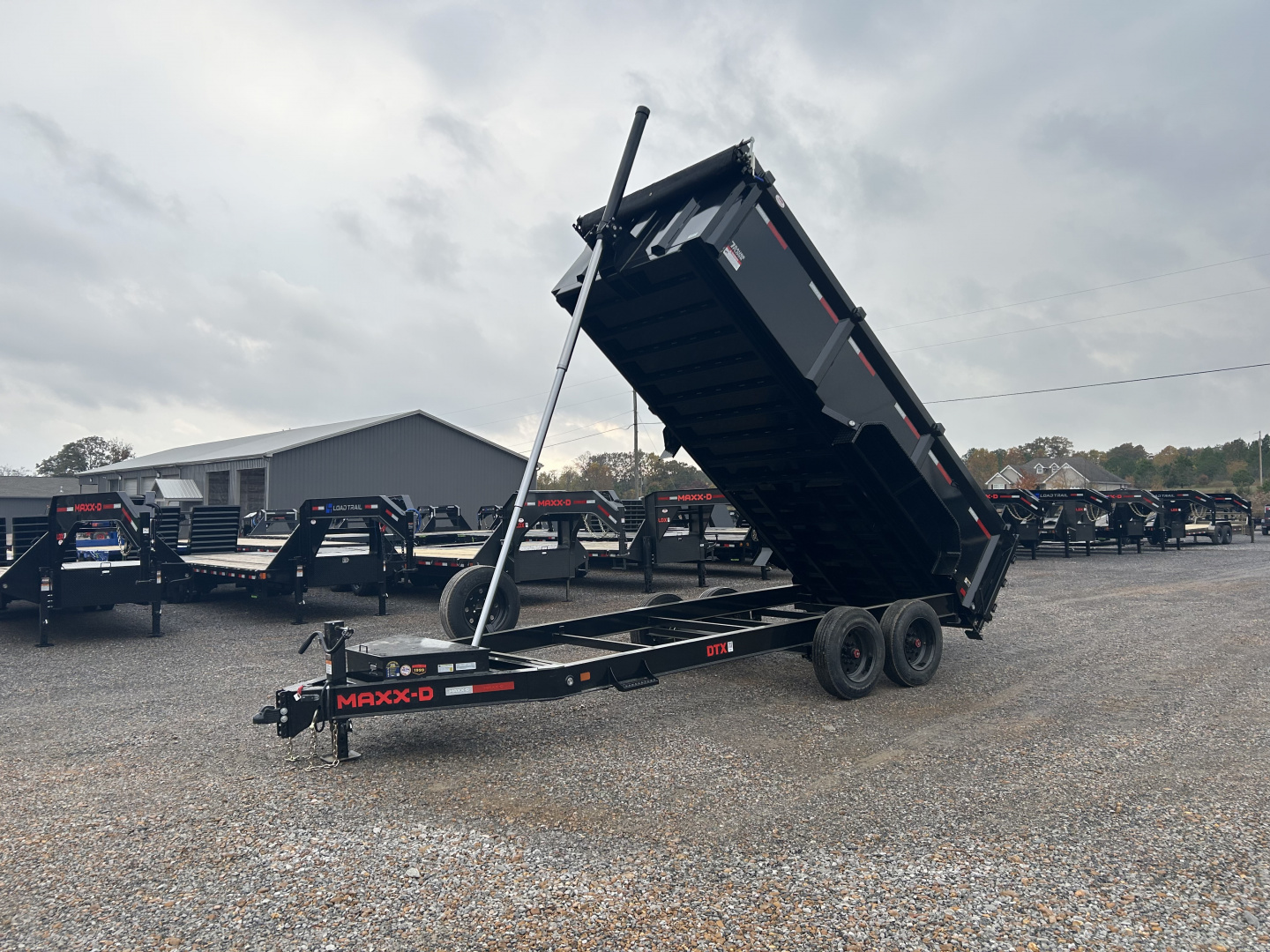 New 2026 MAXXD Dump Trailer | 83" x 16' | 17.5K GVWR