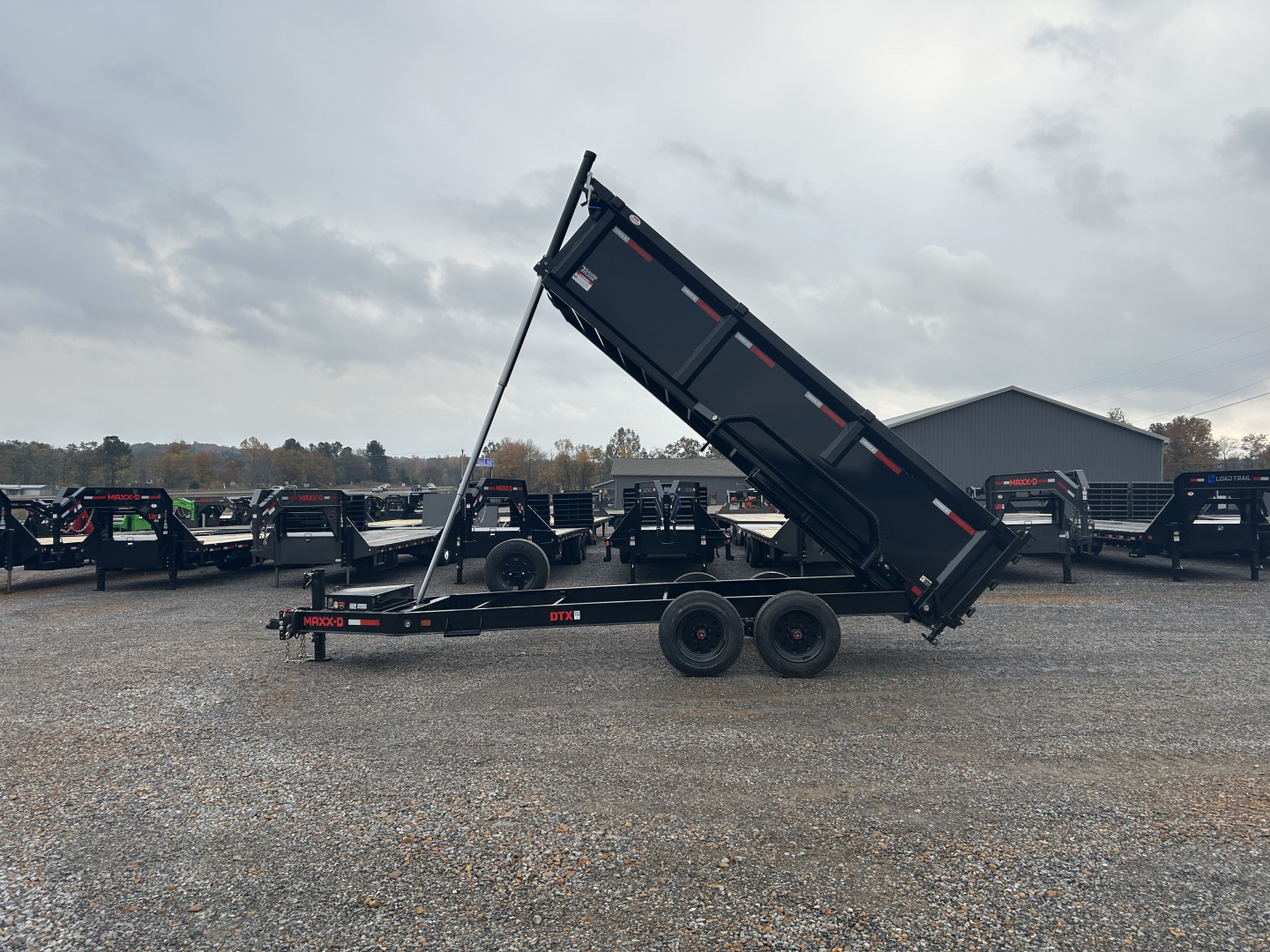New 2026 MAXXD Dump Trailer | 83" x 16' | 17.5K GVWR