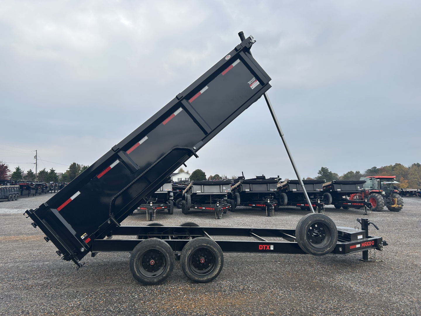 New 2026 MAXXD Dump Trailer | 83" x 16' | 17.5K GVWR