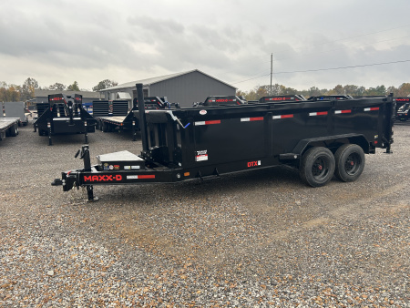 New 2026 MAXXD Dump Trailer | 83" x 16' | 17.5K GVWR