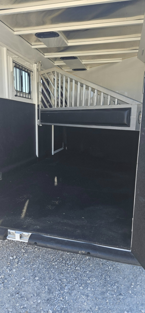 Used 2023 Trails West Classic GN 3 Horse Trailer