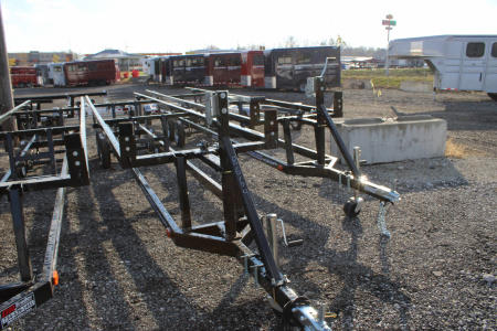 New 2026 Wolverine 24' TANDEM AXLE CRANK UP STAYLE ALL SPORT Boat Trailer