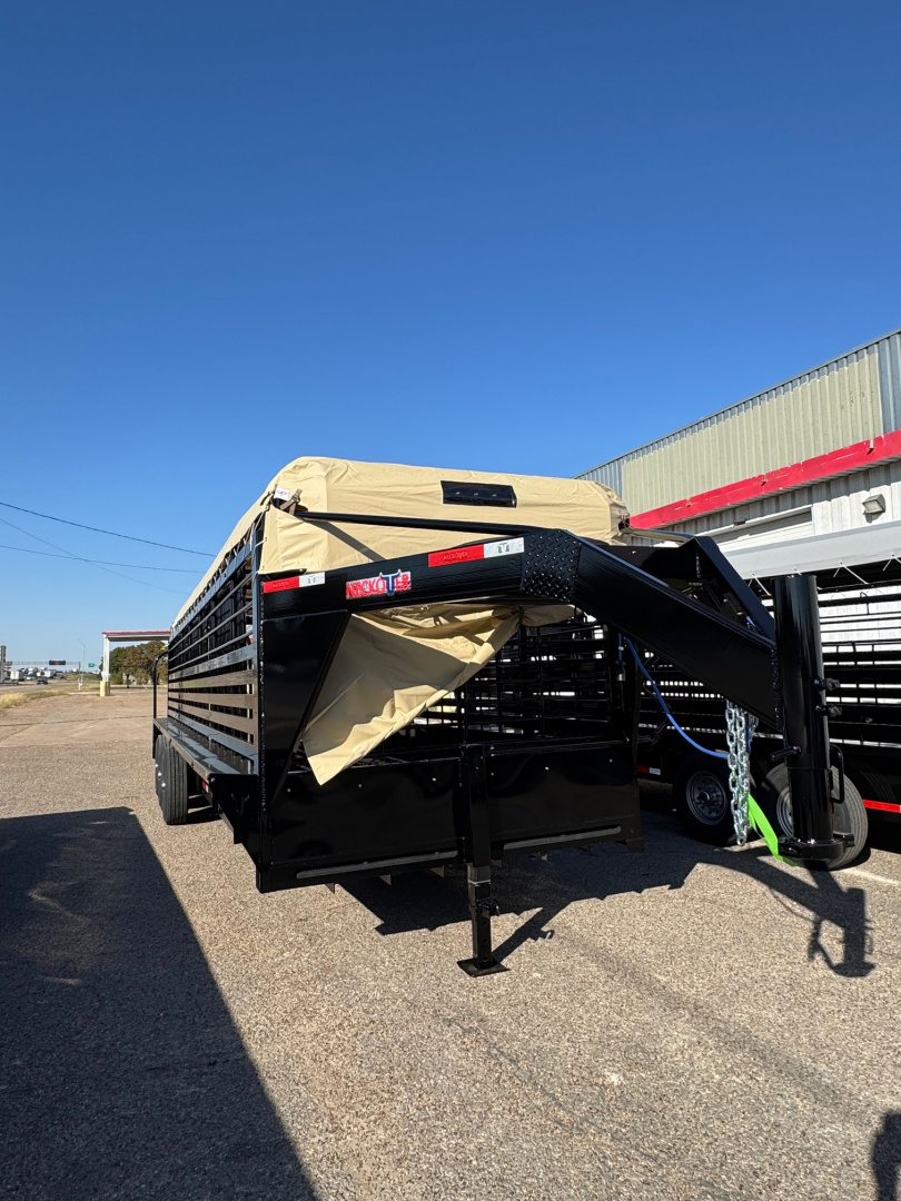 New 2026 Neckover 6'8"X28' Stock / Stock Combo Trailer