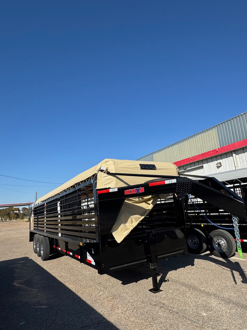 New 2026 Neckover 6'8"X28' Stock / Stock Combo Trailer