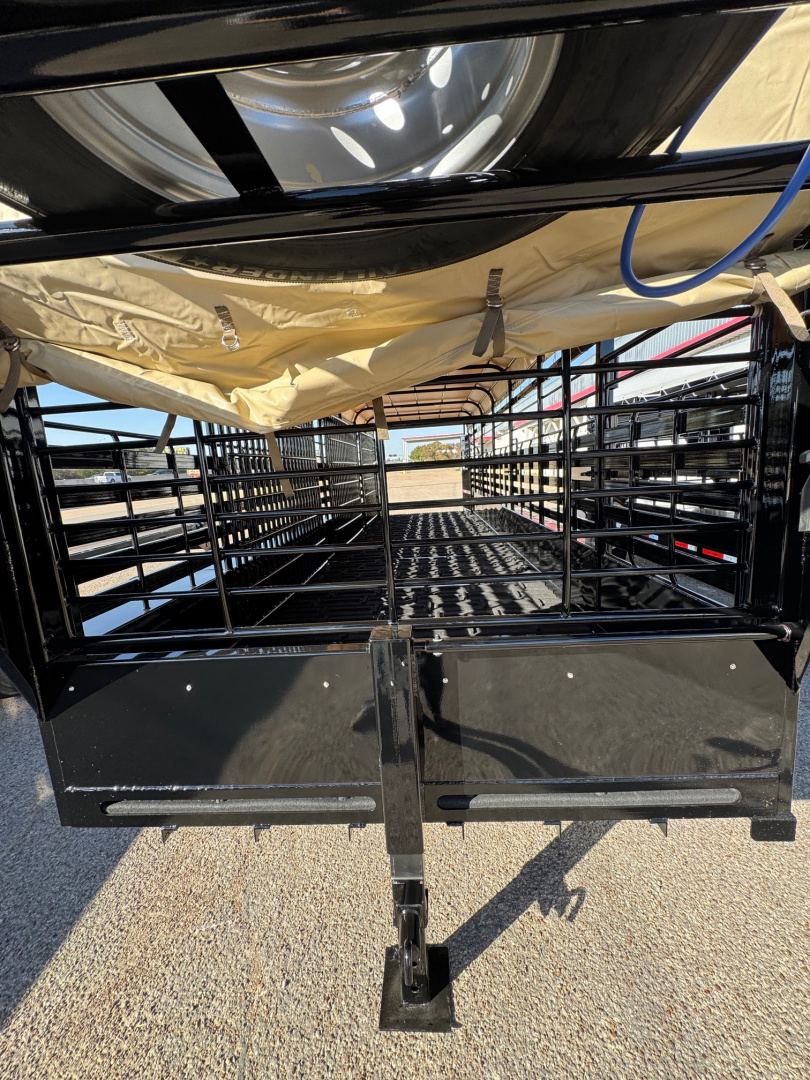 New 2026 Neckover 6'8"X28' Stock / Stock Combo Trailer