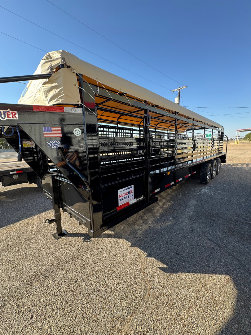 New 2026 Neckover 6'8"X28' Stock / Stock Combo Trailer