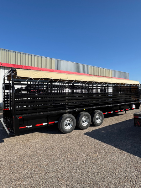 New 2026 Neckover 6'8"X28' Stock / Stock Combo Trailer