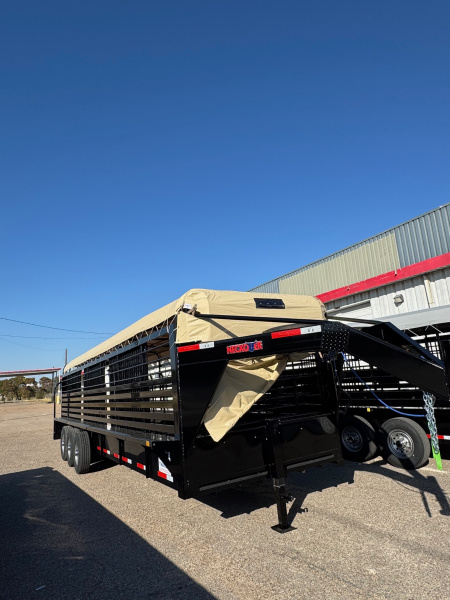 New 2026 Neckover 6'8 X28' Stock / Stock Combo Trailer