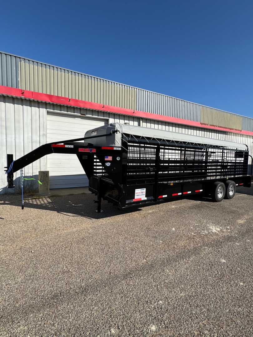 New 2026 Neckover 6'8"X24' Stock / Stock Combo Trailer