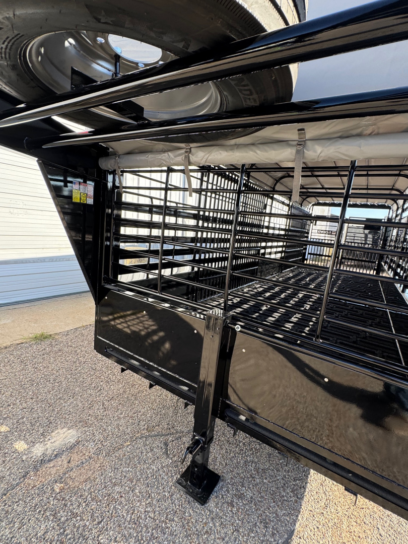 New 2026 Neckover 6'8"X24' Stock / Stock Combo Trailer